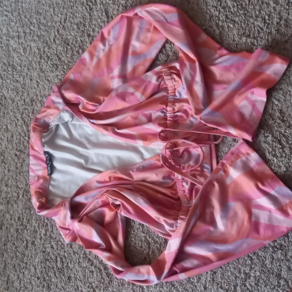 SELECT Pink Swim Cover-Up